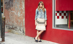 NOIR RAFFIA D'ORSAY SHOE