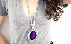 SURROUNDED PENDANT NECKLACE