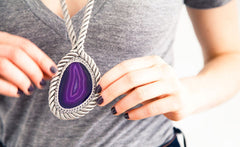 SURROUNDED PENDANT NECKLACE