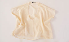 SILK POCKET TOP