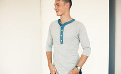 BASEBALL HENLEY TEE