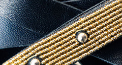 COLOR-BLOCKED BELT BRACELET