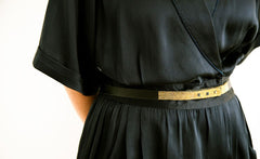 COLOR-BLOCKED BELT BRACELET
