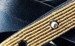 COLOR-BLOCKED BELT BRACELET