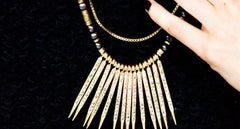 CRYSTAL SHIP NECKLACE