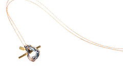 GEODE LARIAT NECKLACE