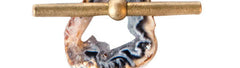 GEODE LARIAT NECKLACE