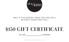 GIFT CERTIFICATE