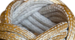 GOLD-LEAFED ROPE CUFF