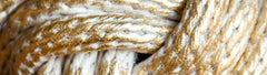 GOLD-LEAFED ROPE CUFF