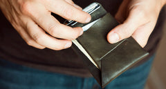 HORSEHIDE BI-FOLD WALLET