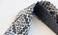 PRINTED CHAMBRAY TIE