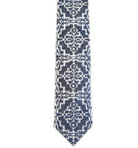 PRINTED CHAMBRAY TIE
