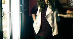 UNIVERSAL STRIPED LEATHER VEST