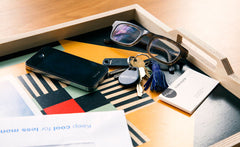 LIND TRAY AND COASTER SET