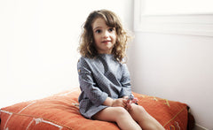 KIDS' CHAMBRAY DRESS