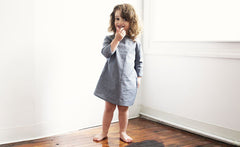 KIDS' CHAMBRAY DRESS