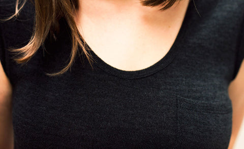 SCOOP-NECK SWEATER MAXI