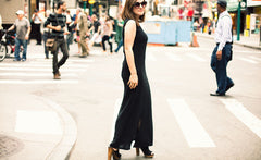 SCOOP-NECK SWEATER MAXI