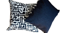 MAZE AND CUTOUTS PILLOWS