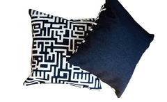 MAZE AND CUTOUTS PILLOWS