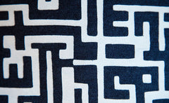 MAZE AND CUTOUTS PILLOWS