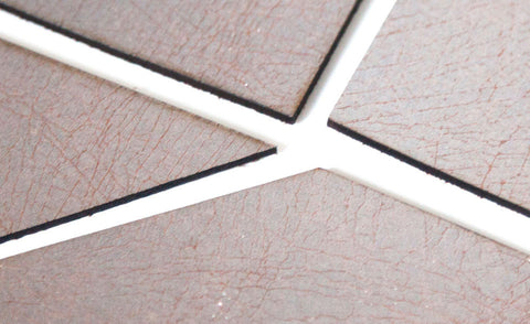 METALLIC LEATHER TANGRAM COASTERS