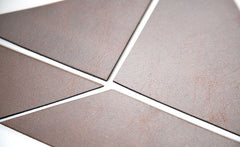 METALLIC LEATHER TANGRAM COASTERS
