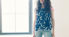 MIDNIGHT CORAL SHIRT