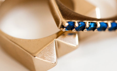 MIDNIGHT STUDDER RINGS