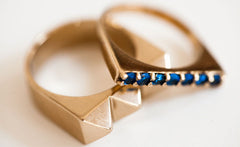 MIDNIGHT STUDDER RINGS