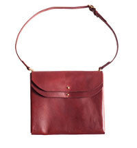 MINI OXBLOOD LEATHER BACKPACK