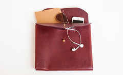 MINI OXBLOOD LEATHER BACKPACK