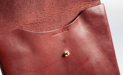 MINI OXBLOOD LEATHER BACKPACK