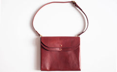 MINI OXBLOOD LEATHER BACKPACK