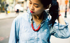 PETITE SHARK NECKLACE