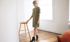 POCKETS SHIFT DRESS