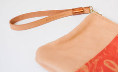 RED MARBLE CUARZO CLUTCH