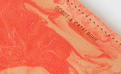 RED MARBLE CUARZO CLUTCH