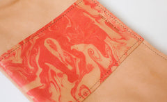 RED MARBLE CUARZO CLUTCH