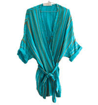 REVERSIBLE KIMONO ROBE