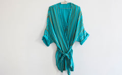 REVERSIBLE KIMONO ROBE