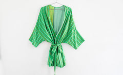 REVERSIBLE KIMONO ROBE