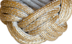 GOLD-LEAFED ROPE CUFF