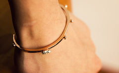 ROSE GOLD MEMENTO MORI CUFF