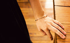 ROSE GOLD MEMENTO MORI CUFF