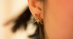 ROSES FROM GAIA EARRINGS -- WAIT LIST