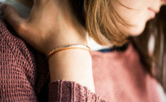 ROSE MINI ZIGZAG CUFF