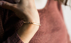 ROSE MINI ZIGZAG CUFF