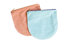 SIMPLE SUEDE POUCH